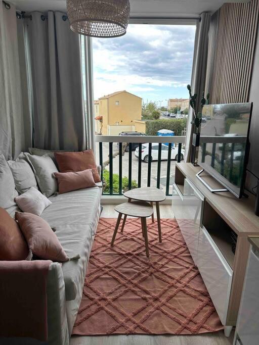 Mon Appart A La Plage, Piscine, Wifi, Tv Frontignan Extérieur photo